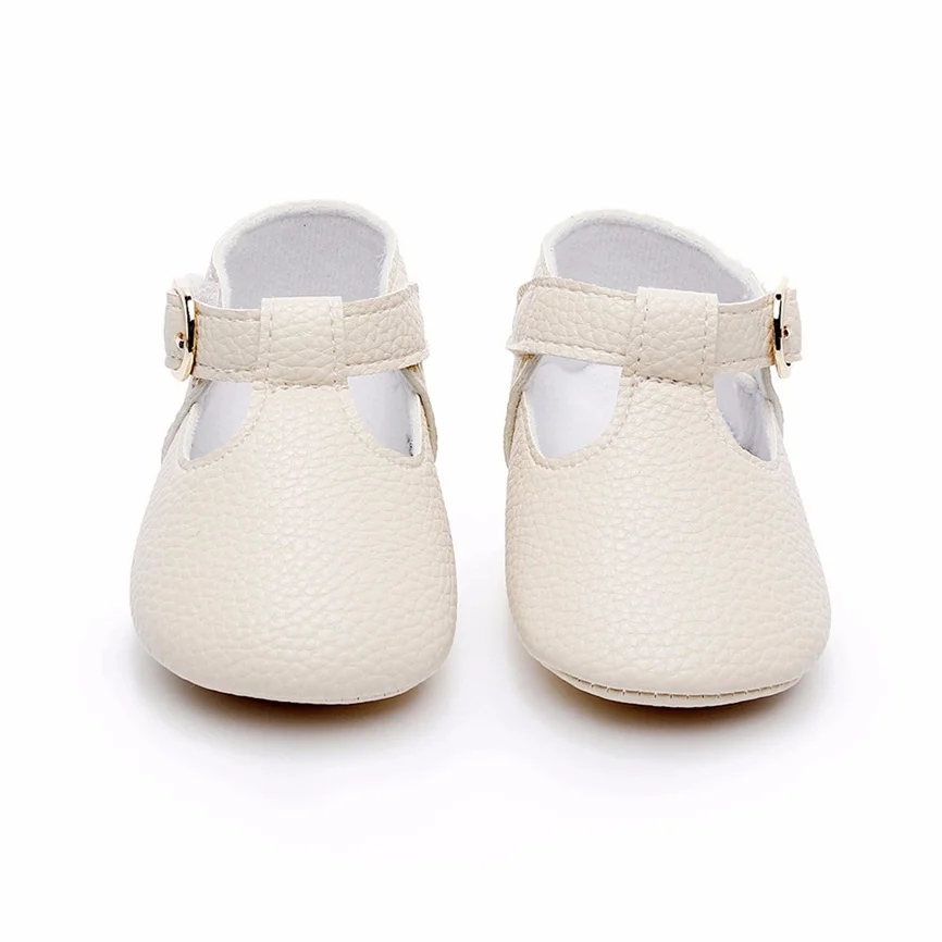 Детская обувь Обувь для малышей новорожденных Милая однотонная на мягкой