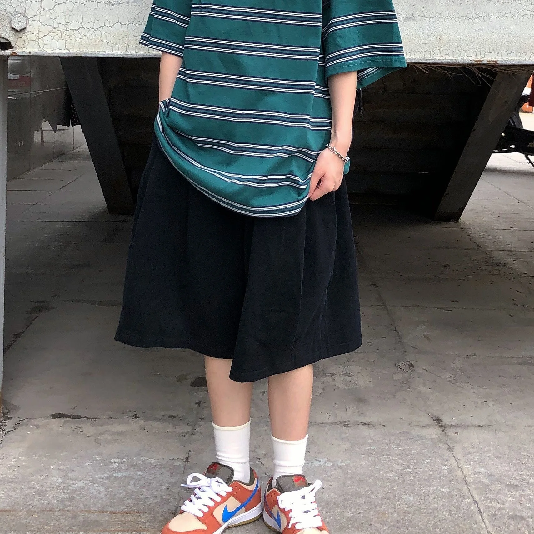 Комбинезон женский летний в японском стиле Харадзюку свободные облегающие и