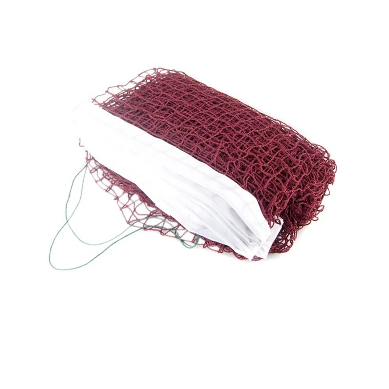 Стандартная квадратная сетчатая плетеная Бадминтонная сетка для