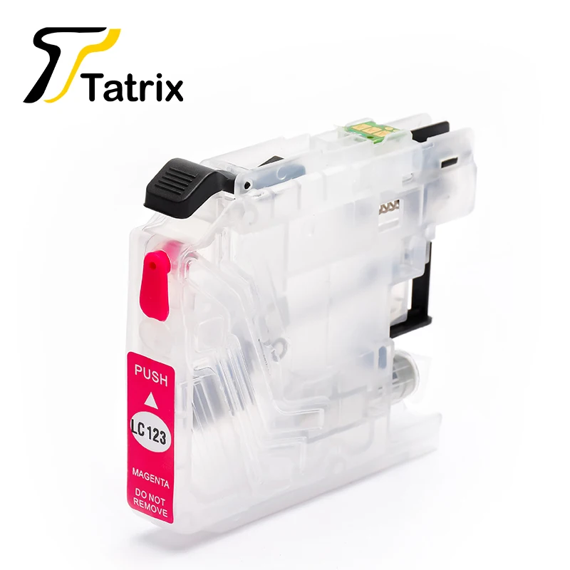 Tatrix для Brother LC123 многоразовый картридж с чернилами MFC J4410DW/MFC J4510DW/MFC J4610DW/MFC