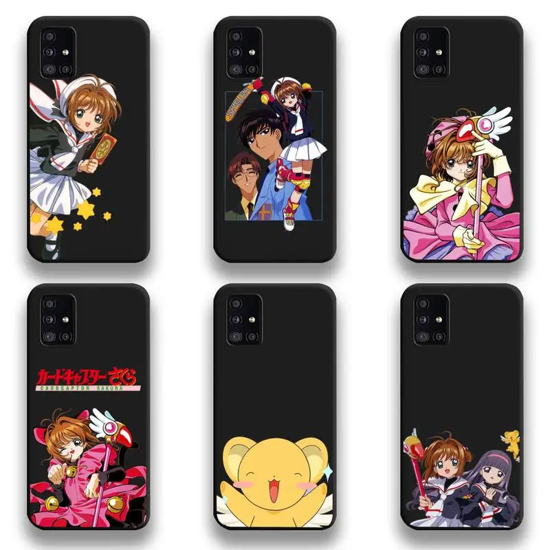 

Anime Cardcaptor Sakura Phone Case For Samsung Galaxy A52 A21S A02S A12 A31 A81 A10 A20E A30 A40 A50 A70 A80 A71 A51 5G