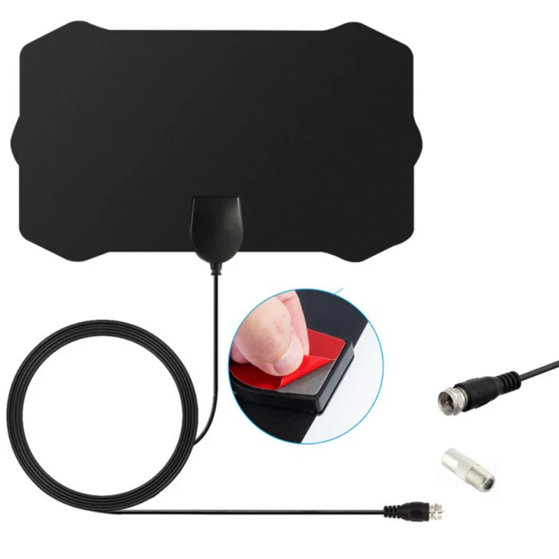

1pc Digital HDTV Antenna TV 50 Miles Radius Amplifier Signal Receiver Aerial