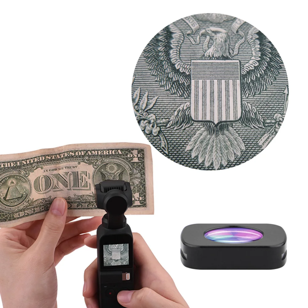 Цветы Мини алюминиевого сплава защита от насекомых Магнитный макро объектив