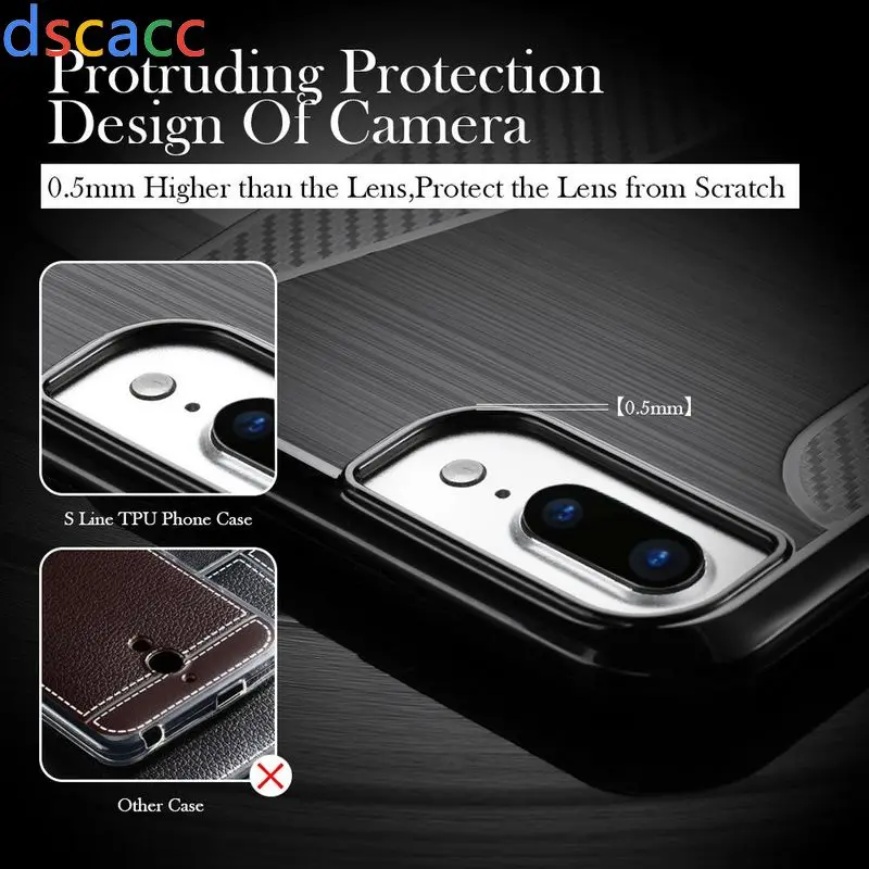 DSCACC S line TPU Cover Anti Skidding Slim Soft Case for Nokia 3.2 4.2 8.1 Plus X7 3.1 7.1 5.1 2.1 6 2018 100pcs | Мобильные