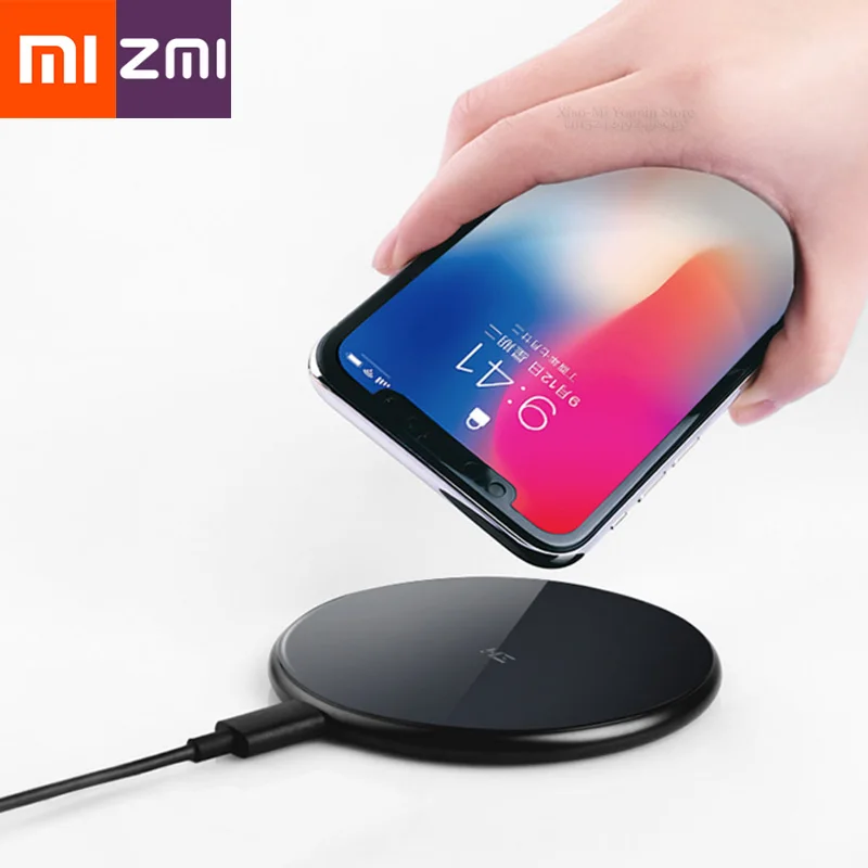 Xiao mi jia Z mi WTX10 LevPower X Qi-сертифицированное 7,5 Вт Беспроводное зарядное устройство Iphone 10 Вт Зарядка для samsung для iPhone+ iPad для mi