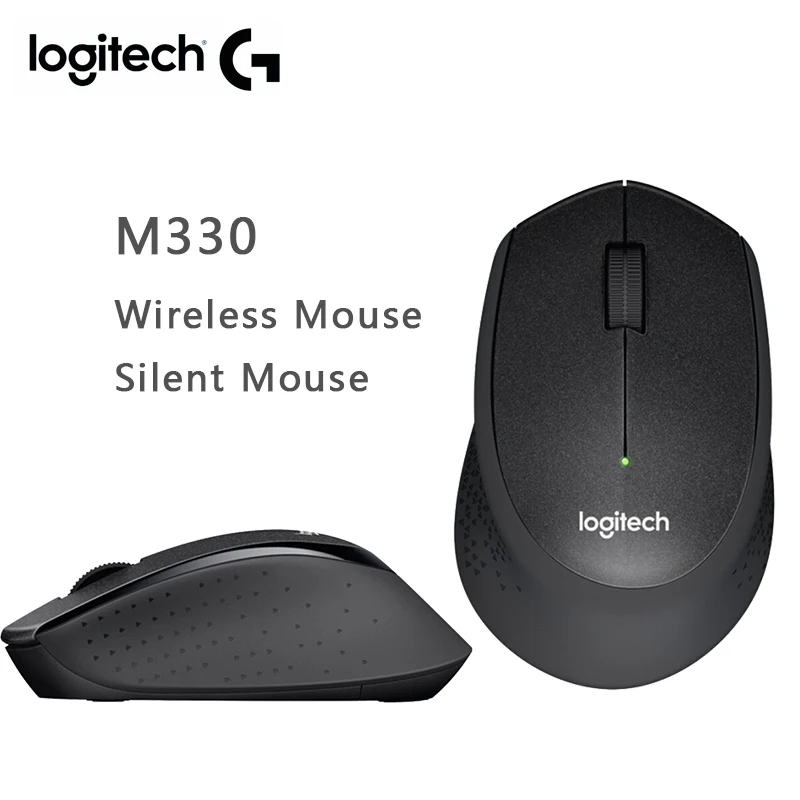 Logitech M330 Беспроводной Мышь бесшумный домашнего офиса использования ПК/ноутбук