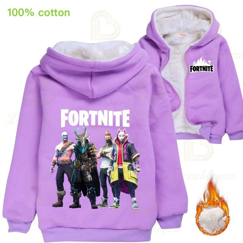 

Fortnite Cotton Hoodies Battle Victory Royale Long Sleeve Tops Children Wear Kids Hoodies Game 3d Boys Harajuku Warm Sweatshirt