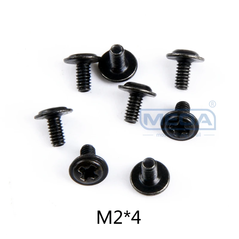 Wltoys 12428 RC автомобиль запасные части саморезы с полукруглой потайной головкой Винты с плоской головкой и крестообразным шлицем половина штифт M2 M2.3 M2.5 M3 M4 винты для RC автомобиль