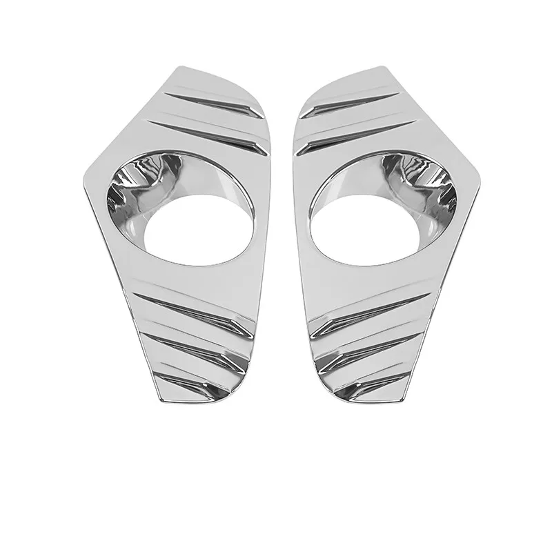 

High Quality ABS Plastic Chrome For Toyota RAV4 2019 2020 Car front fog lamp Light Cover Trim Sticker car accessories styling