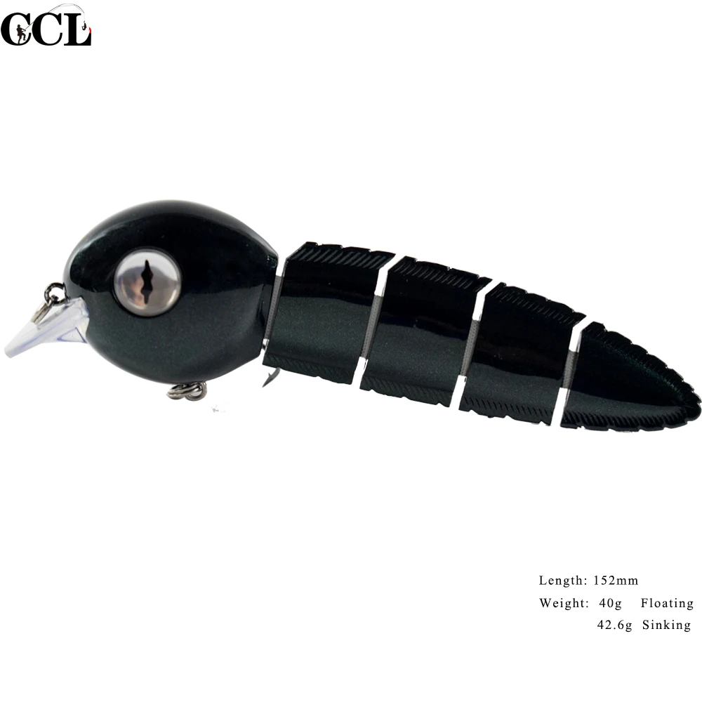 Изготовленный На Заказ Головастик мелкая рыболовная приманка 6 дюймов 42 г Deep Crank