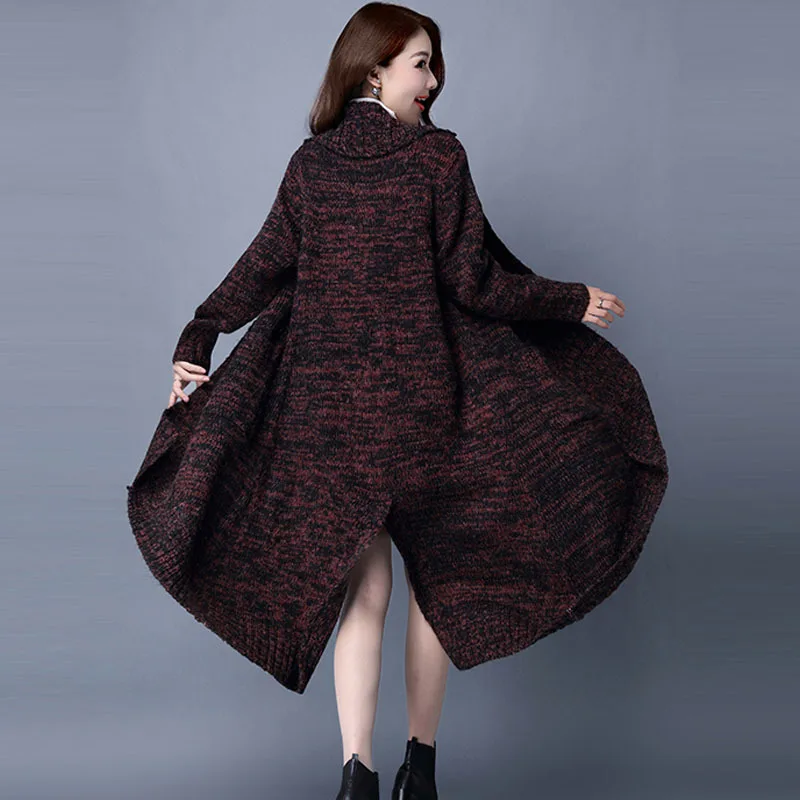 Осень-зима 2020 Новое поступление модный Женский Повседневный Кардиган вязаный