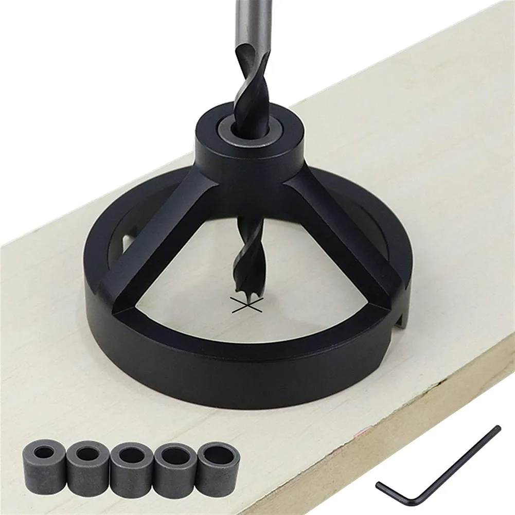 

New 6/7/8/9/10mm Fixtures Pocket Hole Jig Positioner Straight Angle Guide Positioner High Quality