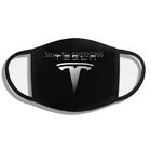 Дешевая маска Tesla с логотипом электрического автомобиля очень странные дела, 100% хлопок