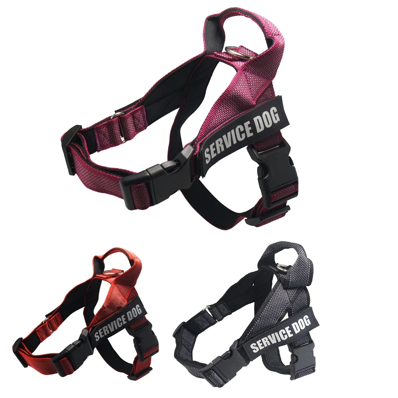 Жилет-портупея для собак светоотражающая шлейка с ручкой и управлением К9