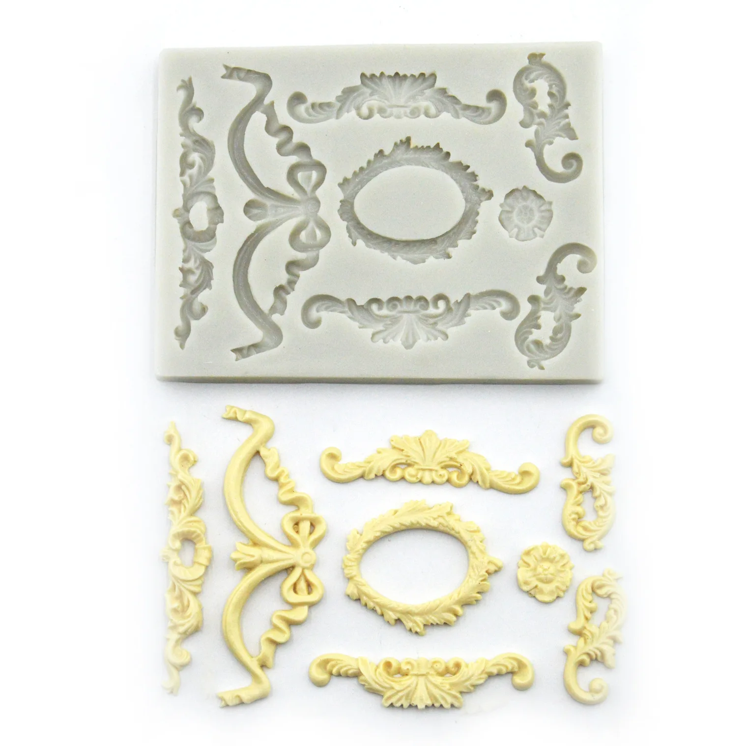 

Roman Pillars Silicone Mold for DIY Chocolate Candy Cake Decoration Plaster Ornaments Fondant Mould Kitchenware Baking Tool