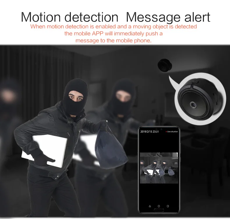 Мини Full HD 1080P беспроводная Wi-Fi домашняя камера безопасности с дистанционным управлением, микро камера для спорта, DVR DV, обнаружение движения, маленькая камера P2P IP/