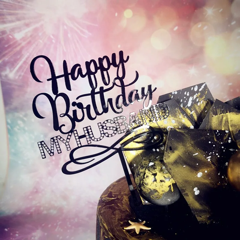 Креативная Новинка распродажа вставка для торта на день рождения карточка