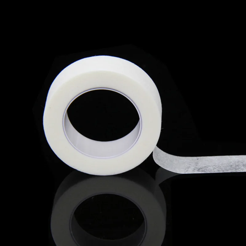 Скотч для монтажа светодиодных лампочек наращивания ресниц нетканый Бумага 900 см