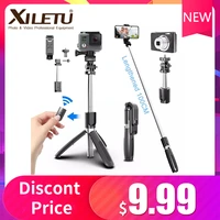4 in1 bluetooth wireless selfie stick tripod foldable monopods universal for smartphones for gopro and sports action cameras