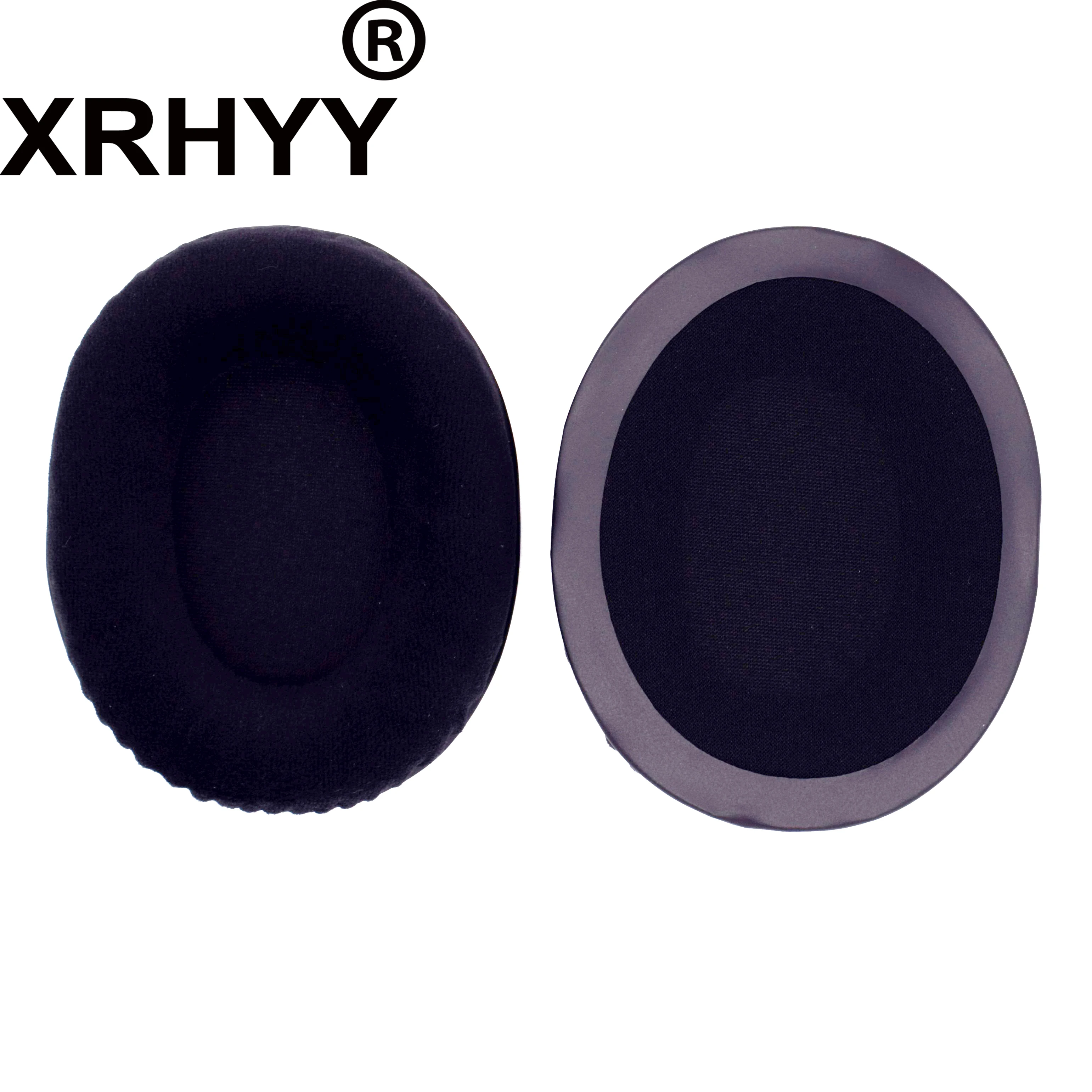 XRHYY черный бархат Замена Earpad уха подушка для kingston KHX-HSCC-BK-FR HyperX Cloud наушники