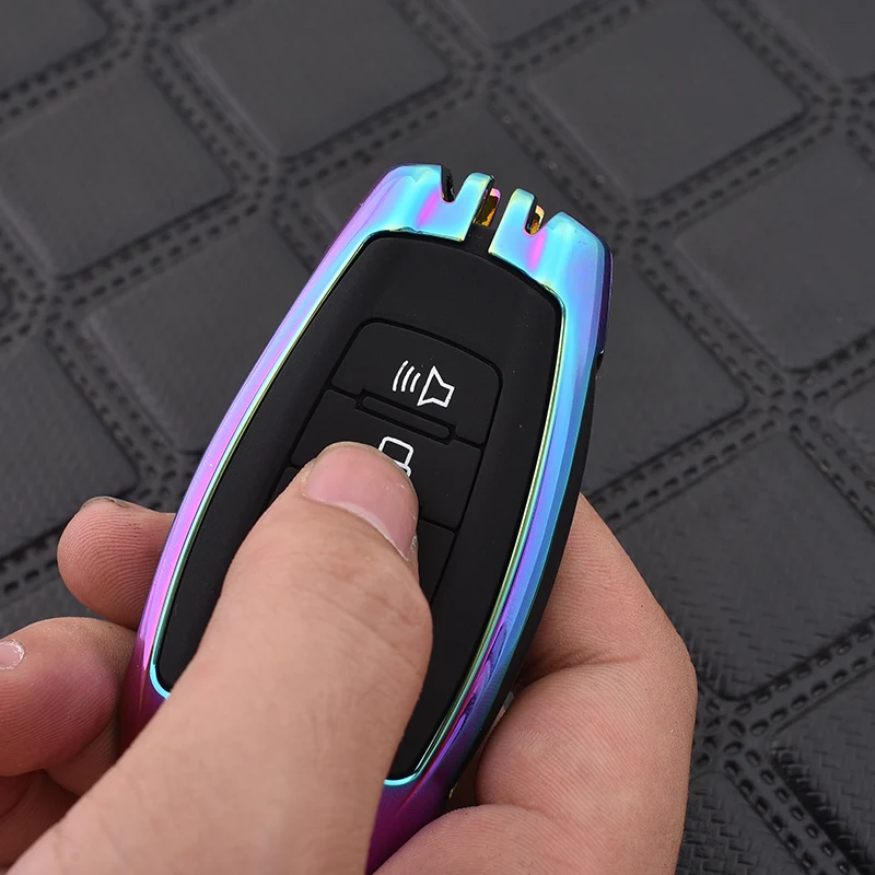 Цинковый сплав + силиконовый чехол для ключей от машины с полным покрытием Great Wall