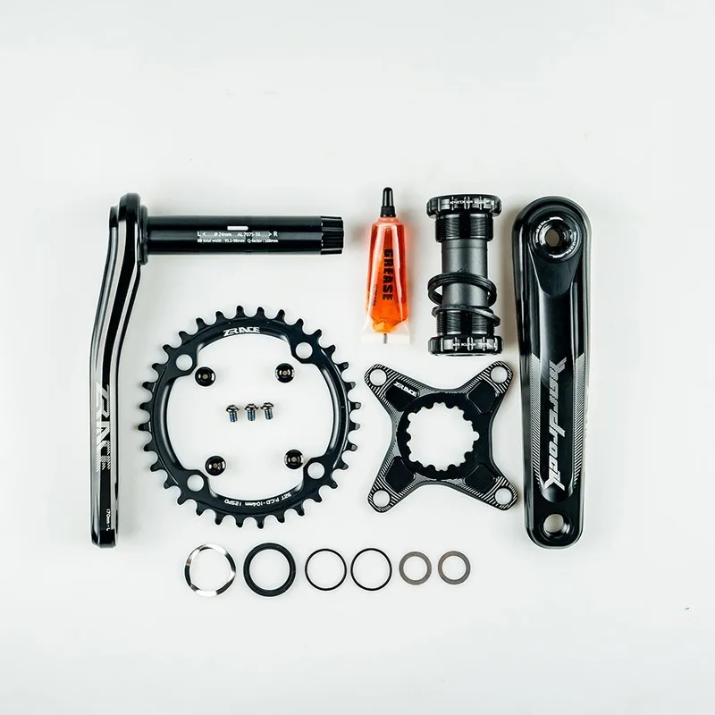 ZRACE HARDROCK 1x10 11 12 скоростной кривошипный комплект для MTB XC / AM DH FR 170 175 мм 32T 34T BB83 BB68/73