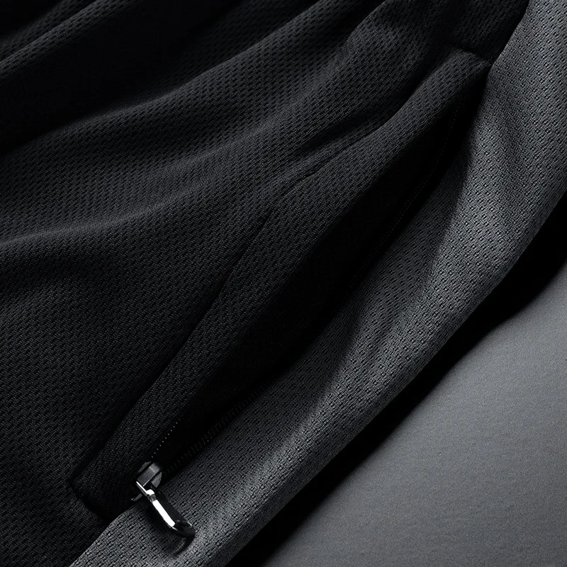 Спортивный костюм мужской для фитнеса свитшот брюки и шорты Повседневная модная