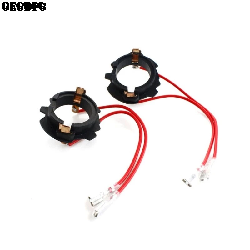 2 шт. H7 светодиодный держатель лампы для фар фиксатор розетка фары адаптер Golf 5