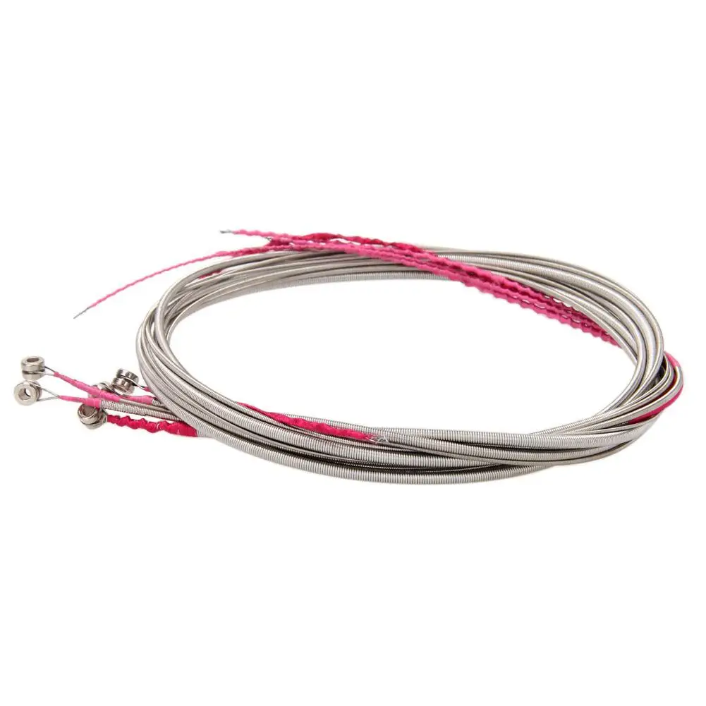 4 teilesatz elektrische bass gitarre saiten 12 m stahl saiten 32 521 41mm guitarra streicher für 4 string bass gitarre teile free global sh