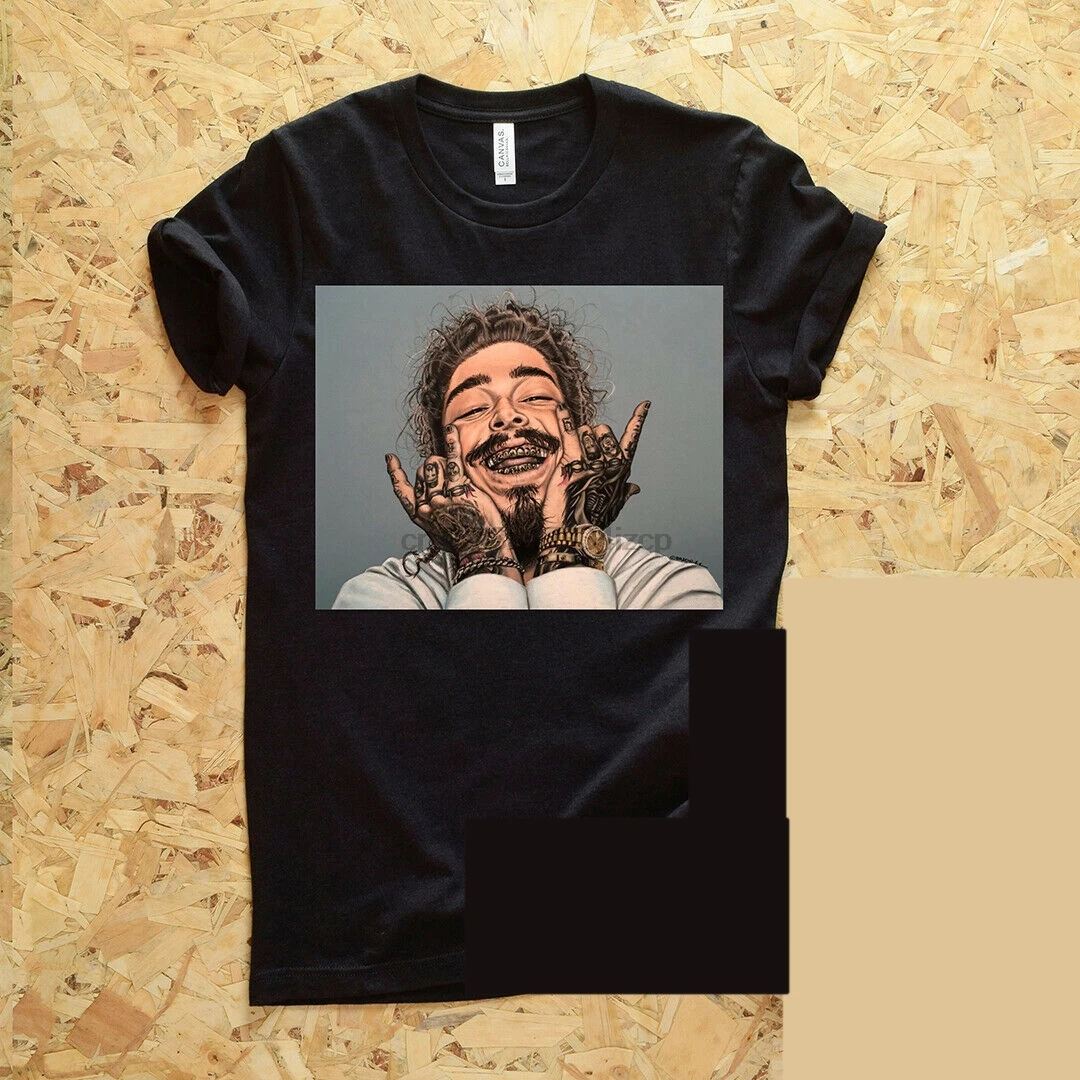 Post Malone Stoney унисекс футболка-Post Merch новая футболка с короткими рукавами из 2018