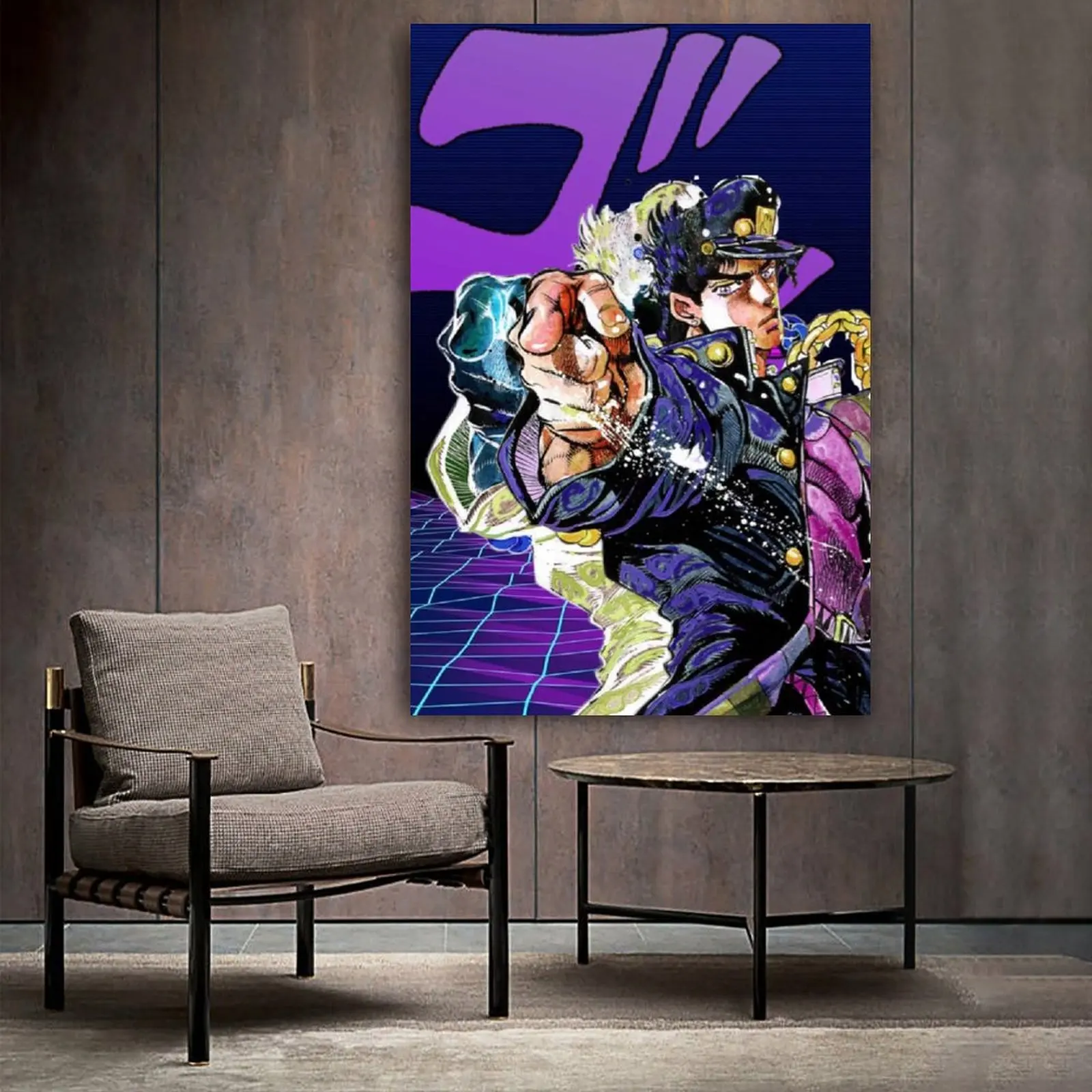 

Jojo Part 3 Anime Poster Decorative Painting Canvas Wall Art Living Room Posters Bedroom Painting