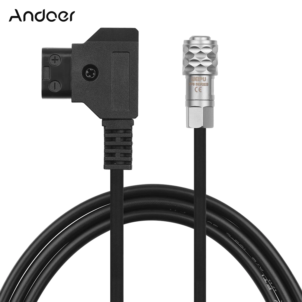 Andoer D Tap для BMPCC 4K 2 Pin блокирующий кабель питания Sony V Mount Anton Bauer Gold батарея
