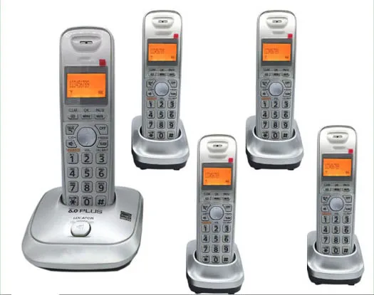 DECT 6,0 Plus цифровой беспроводной телефон с внутренней связью ID Домашний Беспроводной телефон английский испанский язык