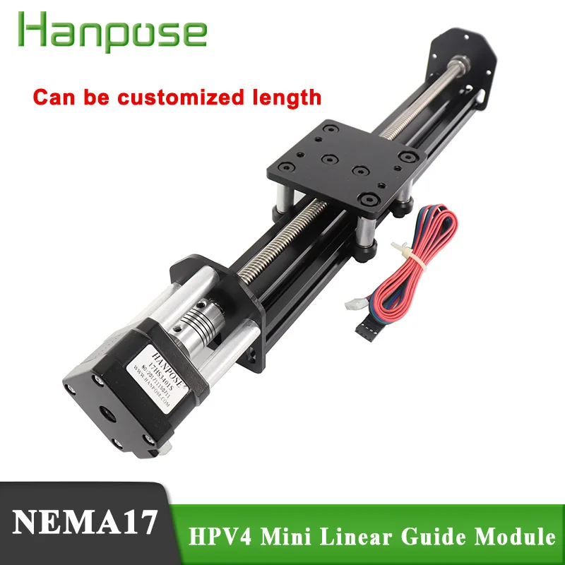 Линейный модуль с 42 шаговым двигателем NEMA17 для 3D-принтера Reprap 1.3a NEW Openbuilds HPV4 Mini V |