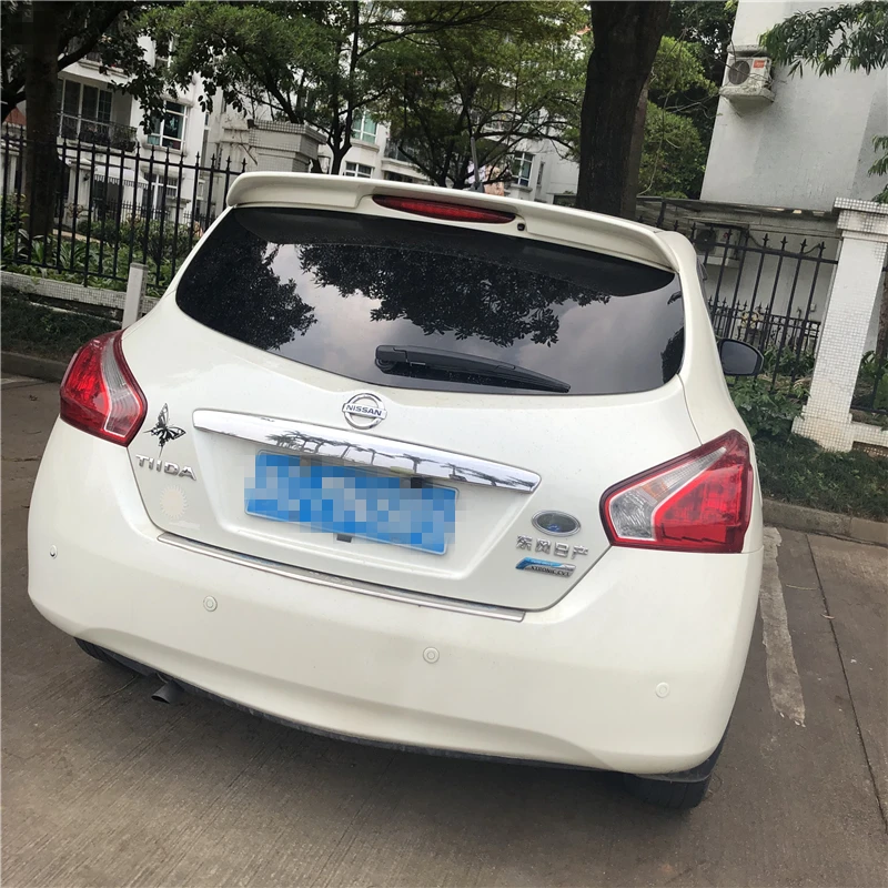 Спойлер заднего крыла для NISSAN TIIDA 2012-2015 Versa высококачественный спойлер из