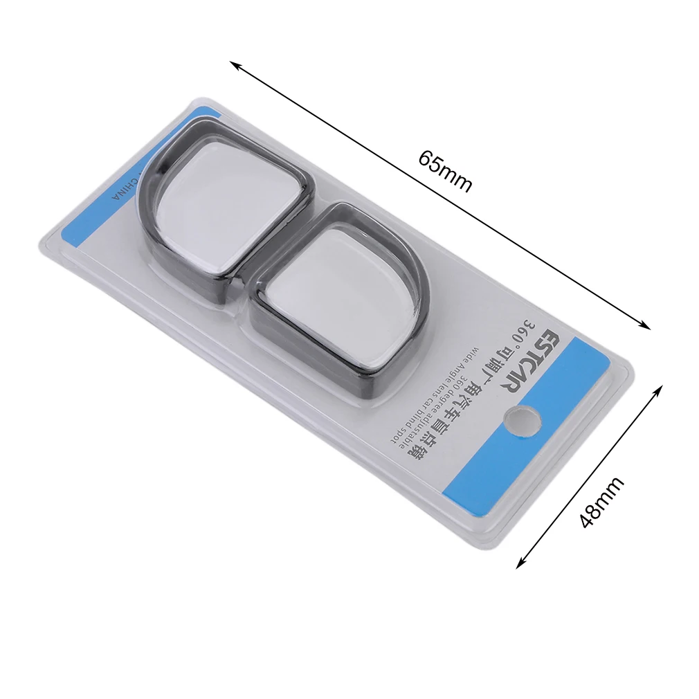 Новинка 1 пара регулируемое зеркало заднего вида в форме вентилятора 360