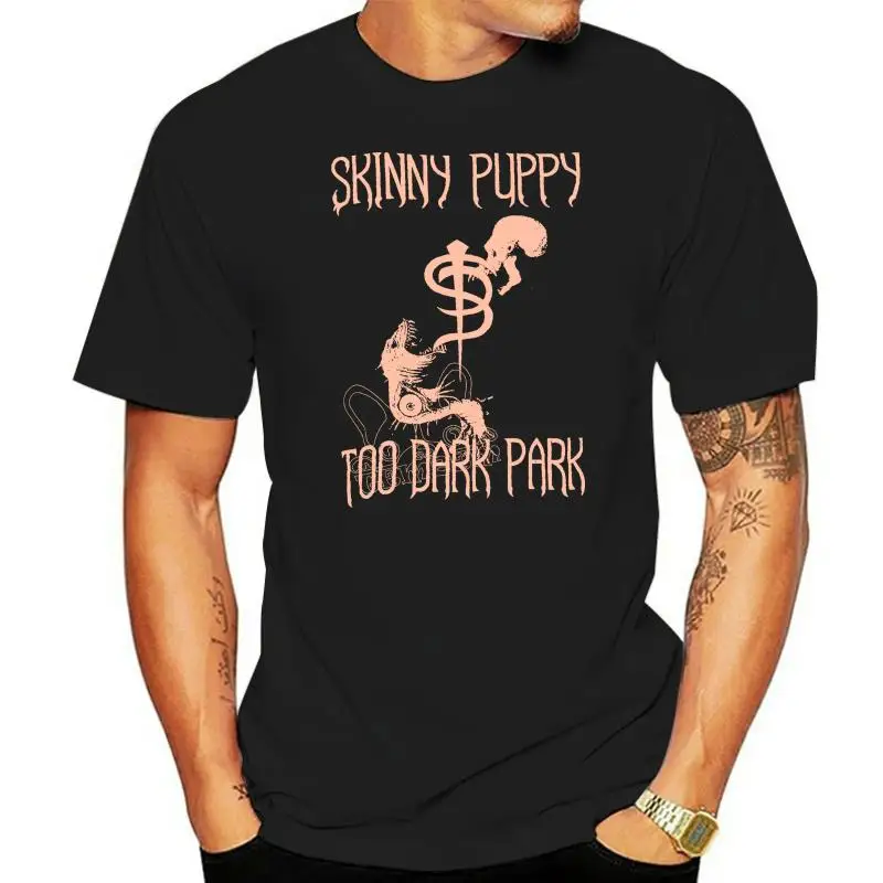 

Vintage Skinny Puppy Too Dark Park Men T-shirt