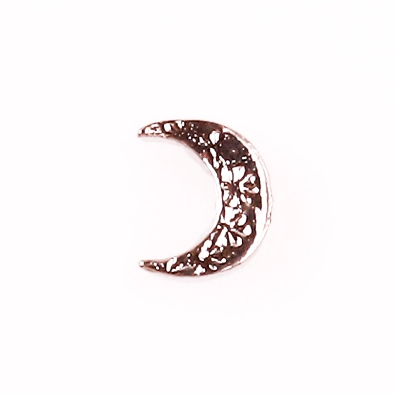 

20Pcs/lot F764 Pattern Moon Locket Floating Charms Making Living Locket Jewelry Supplies