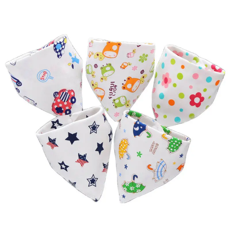 Милая Детская Бандана с принтом Слюнявчики для младенцев милый мягкий хлопковый