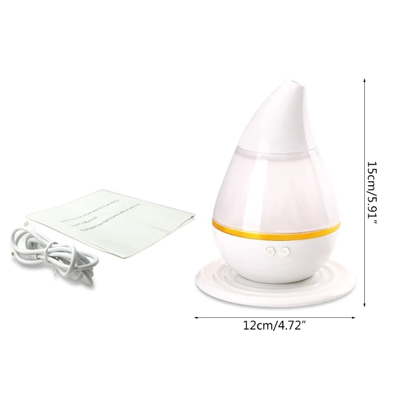 

Ultrasonic Mini Humidifier Purifier USB Fogger Mist Maker 7 Colors Changing LED