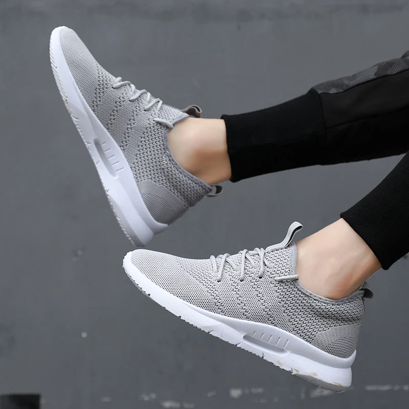 Лидер продаж Мужская обувь из дышащего сетчатого материала легкая мужская для