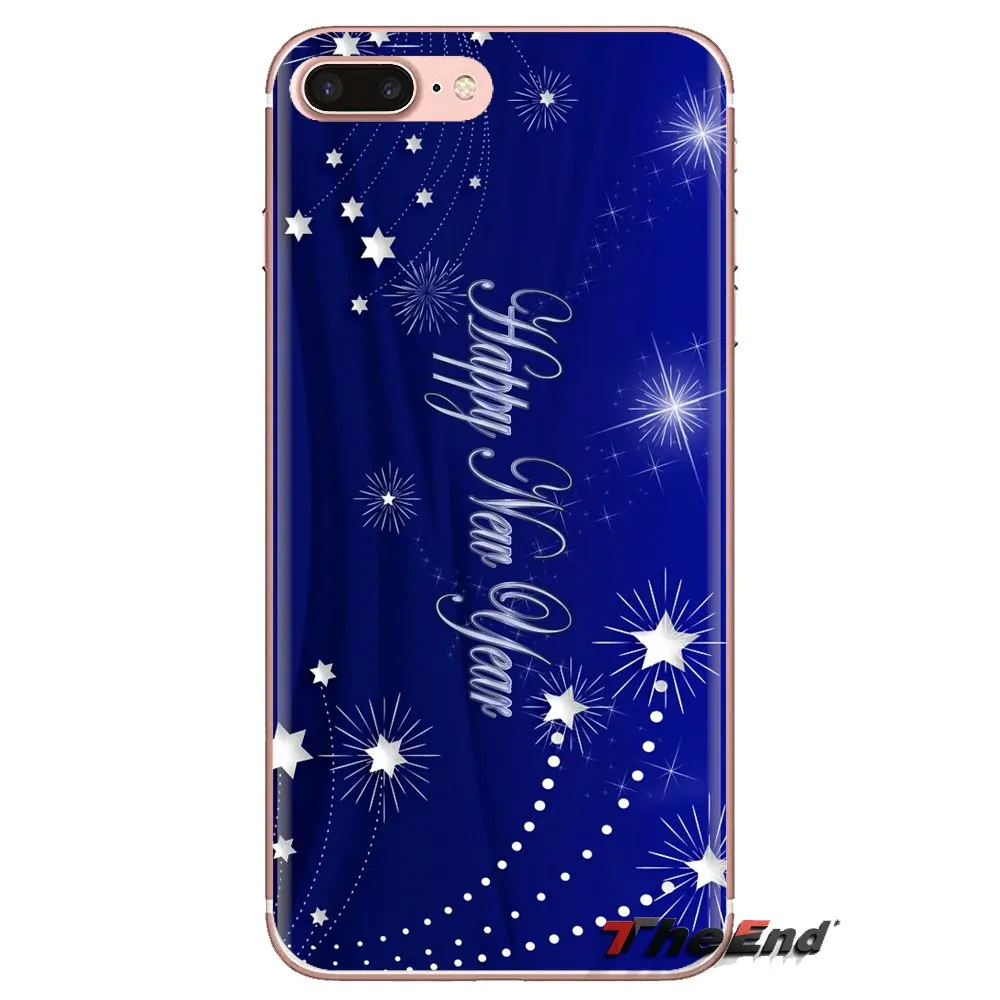 Чехол из ТПУ с новогодним принтом обоев для huawei Honor 7X V10 6C V9 6A Play 9 mate 10 Pro Y7 Y5 P8 P10 Lite