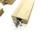 Деревянная подставка платформа, игрушка в виде лапы шлифовальные чистый клетка аксессуары для попугай хомяк TOER889