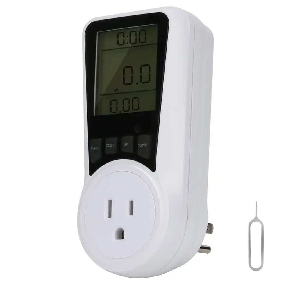 

Разъем для измерителя мощности, портативный измеритель напряжения и мощности, с цифровым ЖК дисплеем