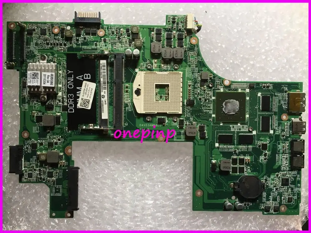 037F3F подходит для DELL N7110 материнская плата ноутбука GT525M 1 ГБ DAV03AMB8E0 tesed