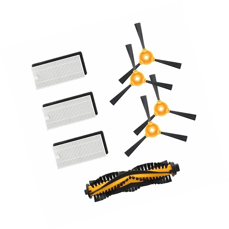 

For DEEBOT N79S N79 Robotic Filter +Main Brush/Accessory Part Set High Quality