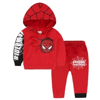 2021 infant boy spiderman clothes set top pants 2pcs suit children spring autumn tracksuits clothes for 1 5y