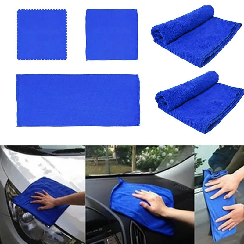 

For Cleaning Microfiber Towel Car Wash Tools Accessories Auto Care Polishing Soft Cloth Washing Drying Polyester