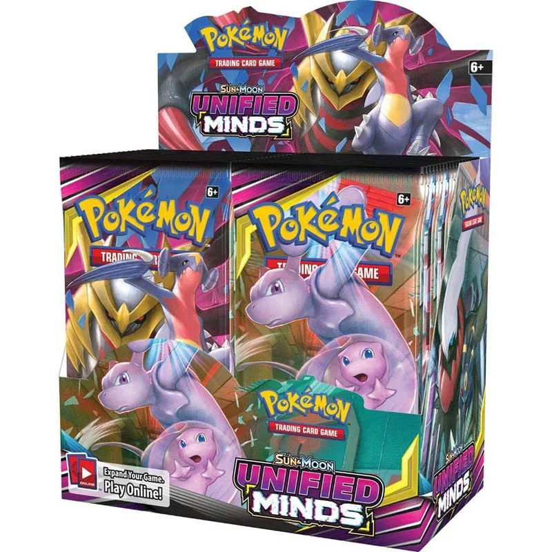 

324 card Pokemon TCG: Sun & Moon Unified Minds Booster Box (36 Packs) toys for children