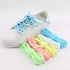Круглые светящиеся шнурки Светящиеся в темноте цвета флуоресцентные шнурки спортивные парусиновые шнурки для взрослых детей шнурки для обуви